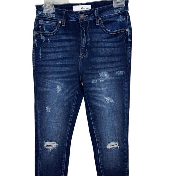KanCan Hilarie High Rise Distressed Super Skinny Jeans - Picture 3 of 11